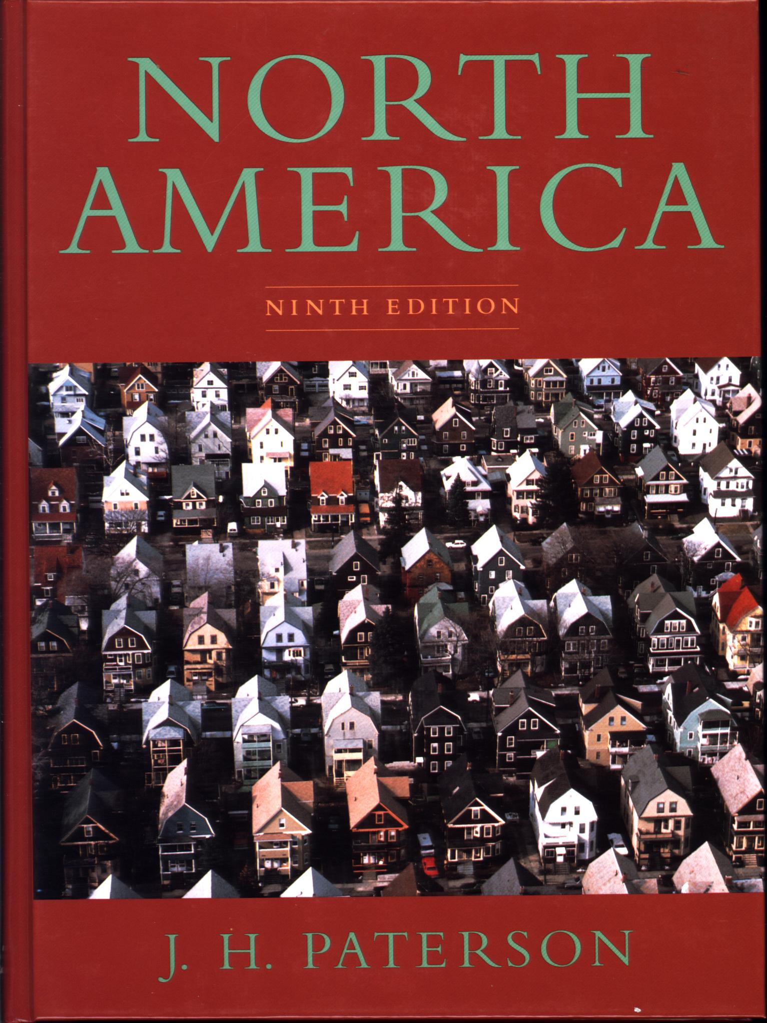 NORTH AMERICA: a geography of the United States and Canada.